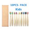 NSKQUFDNFKA Manual Toothbrush 10PCS Toothbrush Set Soft Bristle Charcoal Teeth Whitening Toothbrushes Soft Dental Oral Care Adult/Kids Brush(10PCS Kids Set) view 2