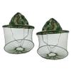 Hperu 2PCS Beekeeper Hat Veil Mask Anti Mosquito Bug Fly Face Protection Net Mesh Outdoor view 1