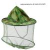 Hperu 2PCS Beekeeper Hat Veil Mask Anti Mosquito Bug Fly Face Protection Net Mesh Outdoor view 2