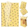 100Sheets Bee Daisy Tissue Paper Gift Wrapping Supplies Yellow Honeybee Gift Wrap Tissue Paper for Summer Spring Birthday Wedding Baby Shower Party DIY Crafts Decors, 13.8 x 19.7 inches view 1
