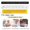 Classic Square Reading Glasses Anti blue light Black Frame Reader Glasses 4 Pack (Slivery, 2.5, x) view 2