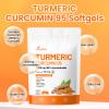 10-in-1 Turmeric Supplement Softgels, 95% Curcumin for 1000mg, Made Mct Oil, 60-Day Supply with Black Pepper, Ginger, Propolis Powder, Black Seed Oil, Saw Palmetto Oil, Zinc, Vitamin D3, E, More 4 Bag view 4