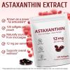 2 Pack Astaxanthin 12mg, Premium Astaxanthin Antioxidant Supplements with Antioxidant Activity, Supports Eye, Immune, Skin Health, Internal Circulation view 3