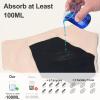 CITURLAN Incontinence Underwear for Women - 100ml Absorbency | Leakproof & Washable | Bladder Control Panties for Women 2 Pack (Black, XL) view 2
