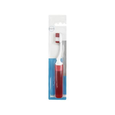 NSKQUFDNFKA Manual Toothbrush 5pcs Travel Toothbrush Folding Soft Bristle Cleaning Brushes for Home Household Camping Hiking Oral Care Tools Brush(5pcs red)
