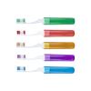 NSKQUFDNFKA Manual Toothbrush 5pcs Travel Toothbrush Folding Soft Bristle Cleaning Brushes for Home Household Camping Hiking Oral Care Tools Brush(5pcs red) view 4