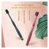 NSKQUFDNFKA Manual Toothbrush 2pcs Wide Head Soft Hair Toothbrush for Couples Adult 8 Colors Brush(Yellow Blue) view 3