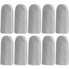 10 Pcs Leather Finger Cots Cut Resistant Finger Protector Finger Sleeve, Finger Covers for Cuts, Cut Resistant Finger Guards for Kitchen, Work, Sculpture view 1