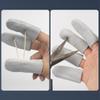 10 Pcs Leather Finger Cots Cut Resistant Finger Protector Finger Sleeve, Finger Covers for Cuts, Cut Resistant Finger Guards for Kitchen, Work, Sculpture view 2