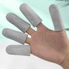 10 Pcs Leather Finger Cots Cut Resistant Finger Protector Finger Sleeve, Finger Covers for Cuts, Cut Resistant Finger Guards for Kitchen, Work, Sculpture view 3