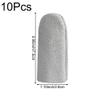 10 Pcs Leather Finger Cots Cut Resistant Finger Protector Finger Sleeve, Finger Covers for Cuts, Cut Resistant Finger Guards for Kitchen, Work, Sculpture view 4