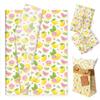 100 Sheets Pink Lemon Patterns Tissue Paper Gifts Wrapping Tissue Decorative Wrap Papers for Festival Birthday Wedding Baby Shower DIY Crafts Party Decor,13.8 x 19.7 inches view 3