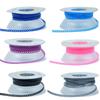 6 Rolls Orthodontic Braces Rubber Chains,Dental Power Chain Spool Elastic Rubber Bands for Teeth Brace (Short) view 1