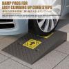 HBOOMOEM Portable Curb Ramps Heavy DutyHeavy Duty Motorhome Levelling RampsAuxiliary Slope Wheelchair SlopeSuitable for Cars, Motorcycles, Bicycles, Wheelchairs.(50 * 25 * 5cm/19.7 * 9.8 * 2in) view 3