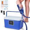 Tacarlha Cold Therapy Machine,Cold Compression Therapy Device for Knee, Shoulder & Joint Pain - Quiet Operation (35dB), 6 Speed Settings, Portable Design - Ideal for Post-Op Recovery Blue view 1