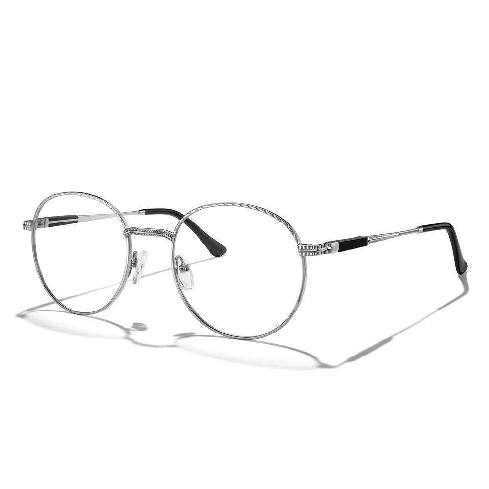OLIEYE Round Reading Glasses for Women Fashionable Design Reader Computer Glasses And Spring Hinges