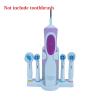 1 PC Adhesive Electric Toothbrush Holder Wall Mounted Tooth Brush Heads Rack Organizer, Compatible for Oral B(Black) view 3