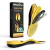 Welnove Insoles for Walking All Day with Arch Support, Walking Insoles for Men & Women for Hiking, Standing All Day, Plantar Fasciitis, Foot Pain-Women 10-10.5|Men 8-8.5-L view 1