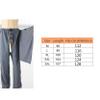HDXWIFD Unisex Patient Pants, Incontinence Catheter Trousers with Pockets, Patient Pants Patient Care Clothes Side Zipper Care Open Tear Away Pants Nursing Aid view 2
