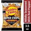 Golden Flake Red Pepper Pork Strips, 3.5 oz Bags (Pack of 24) Spicy Gluten-Free Pork Snacks Low Carb, Keto-Friendly, Crunchy Protein Snack for On-the-Go Cravings view 2