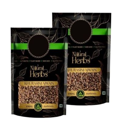 7.05Ounce / 200Gm Khurasani Ajwain - Pack of 2 - Hyoscyamus Niger
