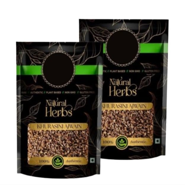 7.05Ounce / 200Gm Khurasani Ajwain - Pack of 2 - Hyoscyamus Niger