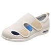 VEACAM Elderly Edema Swollen Feet Shoes, Men Women Adjustable Strap Extra Wide Fit Orthopedic Sneakers Breathable Diabetic Walking Shoes,Beige,8 view 1