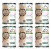 MOUNTAIN ESSENTIALS All Natural Canned Turkey 14.5 oz 14g Protein per Serving (8 Servings per Can, 48 Total Servings) Fully Cooked, Ready to Eat Deli White Meat Premium Canned Meat for Daily Meals, Emergency Food Supply, Survival Storage, Campi view 1