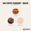 San Coffee Peaberry - Brazil - Roasted by Stamp Act - Whole Bean Coffee - 2 Pound Bag view 3