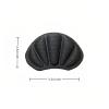 Geettcaifu Back of Heel Cushion Inserts, Mesh Self-Adhesive Grips Pads, Reusable Adhesive Heel Guards Liners for Boots, Loose Shoes Too Big, Improve Shoe Fit for Women Men 6 Pcs - Black view 3
