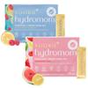 Boobie Hydromom Superfood Electrolyte Drink Mix, Watermelon Yuzu + Blue Raspberry Lemonade | Refreshing Energy, Hydration Boost | On-The-Go Travel Essential for Pregnancy, Lactation, & Beyond - 2 Pack view 1