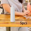 5Pcs Ice Crystal Boxes Freezer Packs Insulated Freezer Pack Multifuctional Ice Blocks Cooling Packs for Beach Camping Fan, White view 3