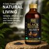 AL-TAQWA Black Seed Oil Extra Virgin Nigella Sativa (Kalonji) Oil for Hair, Skin & Wellness Cold-Pressed, Unrefined, Non-GMO, Vegan, Halal 7.77oz (230ml) Amber Glass Bottle view 2