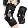 QUGURLID Hinged Knee Brace, Adjustable Post Op Knee Orthosis Immobiliser Leg Stabilizers for Meniscus Tear, Arthritis, ACL, PCL, Osteoarthritis (S) view 1