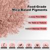 HUEBEATY Rose Gold Edible Glitter Spray for Drinks & Cakes 10g Food Grade Drink Shimmer Spray, Edible Luster Dust for Cocktails, Champagne, Cupcakes, Cookies & Desserts Decorating view 3
