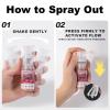 HUEBEATY Rose Gold Edible Glitter Spray for Drinks & Cakes 10g Food Grade Drink Shimmer Spray, Edible Luster Dust for Cocktails, Champagne, Cupcakes, Cookies & Desserts Decorating view 4