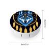 Meaudiwes Travel Contact Lens Box Contact Lens Case With Mirror Tweezers Remover Tool Suitable For Daily Makeup Office Travel Outdoor Boho Totem Native American Wolf Dream Catcher view 2