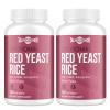 Talyvoriathor Liposomal Red Yeast Rice 1200mg with CoQ10 & Astaxanthin Rice Yeast for Cholesterol High Absorption Citrinin-Free, 120 Softgels (2 Bottle) view 1