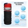 Indonesia Indonesia American Flag Neck Gaiter Balaclava Face Mask for Men Women Patriotic Design Seamless Bandana Cover Scarf Headwear Headband Head Wrap White view 4