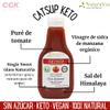 Catsup Keto | Sugar Free | Vegan | 0.8g Net Carbs Per Serving | 100% Natural | No Preservatives | 250ml view 3