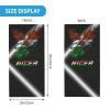 Eagle Niger Nigerien Flag Neck Gaiter Balaclava Face Mask For Men Women Patriotic Design Seamless Bandana Cover Scarf Headwear Headband Head Wrap view 3