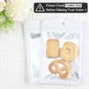 100 Pack Resealable Plastic Bags for Food Storage, Zipper Bags with Clear Front Window, Packaging Pouch for Small Business (White, 3.9x7.1 inch) view 4
