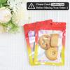 100 Pack Resealable Plastic Bags for Food Storage, Zipper Bags with Clear Front Window, Packaging Pouch for Small Business (Red & Yellow, 2.4x3.9 inch) view 4