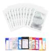100 Pack Resealable Plastic Bags for Food Storage, Zipper Bags with Clear Front Window, Packaging Pouch for Small Business (White, 4.1x5.9 inch) view 1