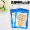 100 Pack Resealable Plastic Bags for Food Storage, Zipper Bags with Clear Front Window, Packaging Pouch for Small Business (Blue, 4.7x7.9 inch) view 4