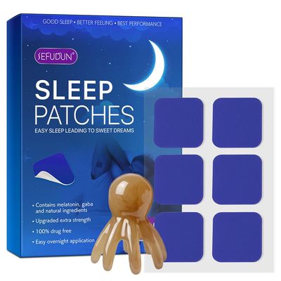 Sleep Patches for AdultsDeep Sleep Patches, for Men and Women, Easy to Use That Last All Night with Head Massage Comb Set