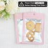 100 Pack Resealable Plastic Bags for Food Storage, Zipper Bags with Clear Front Window, Packaging Pouch for Small Business (Pink, 3.9x7.1 inch) view 4