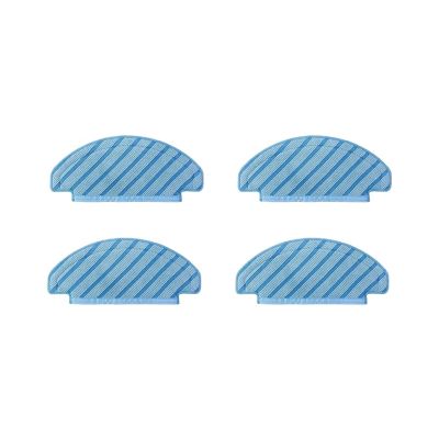 GOFJAJHQ Compatible for DeebotCompatible for OzmoT8 AIVI T8 Max N8 Pro Plus/ N8 Pro T9 Vacuum Cleaner Superfiber Mop Cloths Washable Mop Pads Accessories Accessory Replacement(4 pcs)