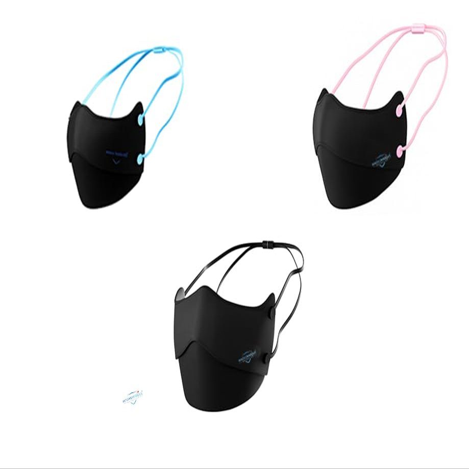 MagneMasque Interchangeables Ear-Free QuickClick (Black, Large)