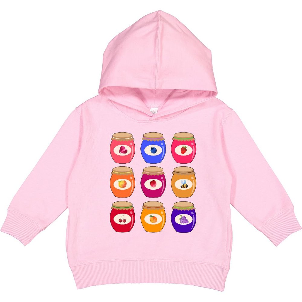 inktastic Jars Of Jam and Honey Toddler Hoodie 5-6 Pink 45cfb